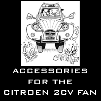 Accessories for 2CV enthusiasts